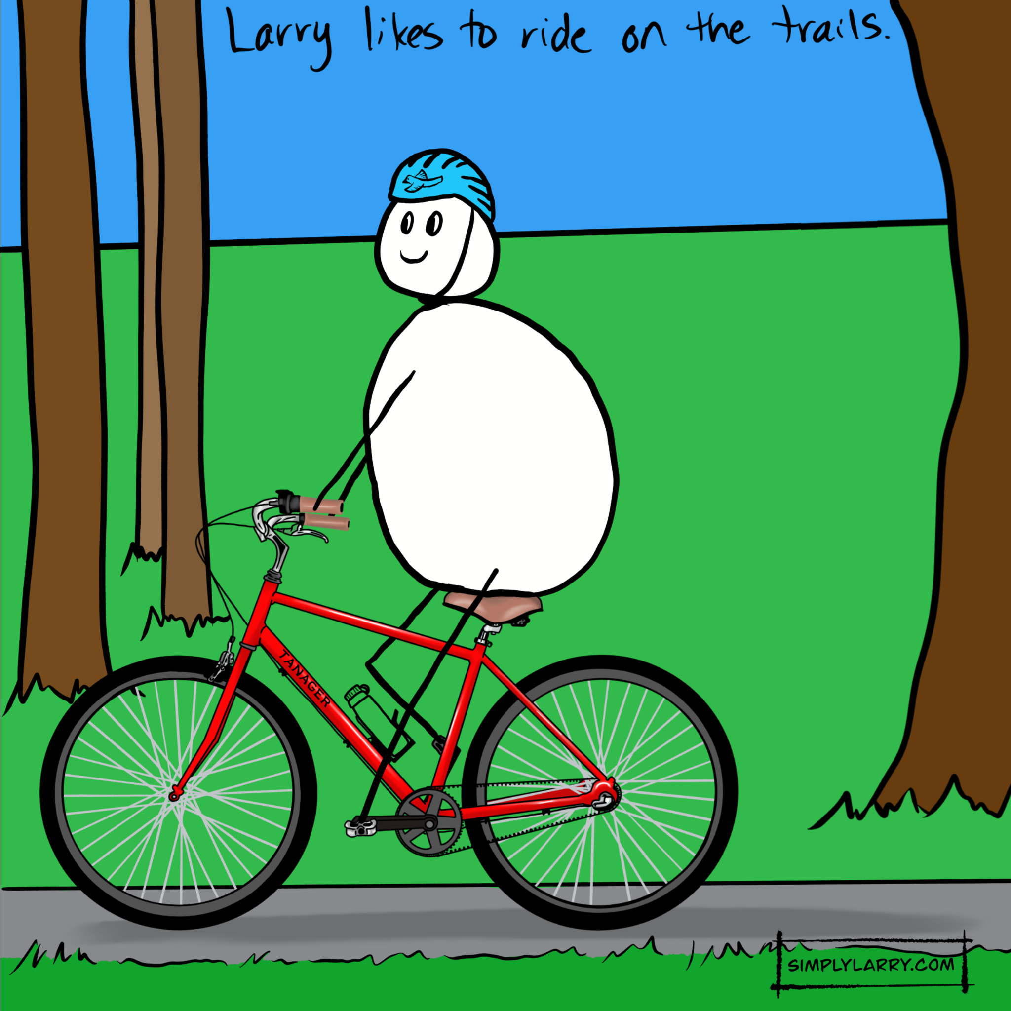 Read more about the article 08 – Larry Likes to Ride on the Trails