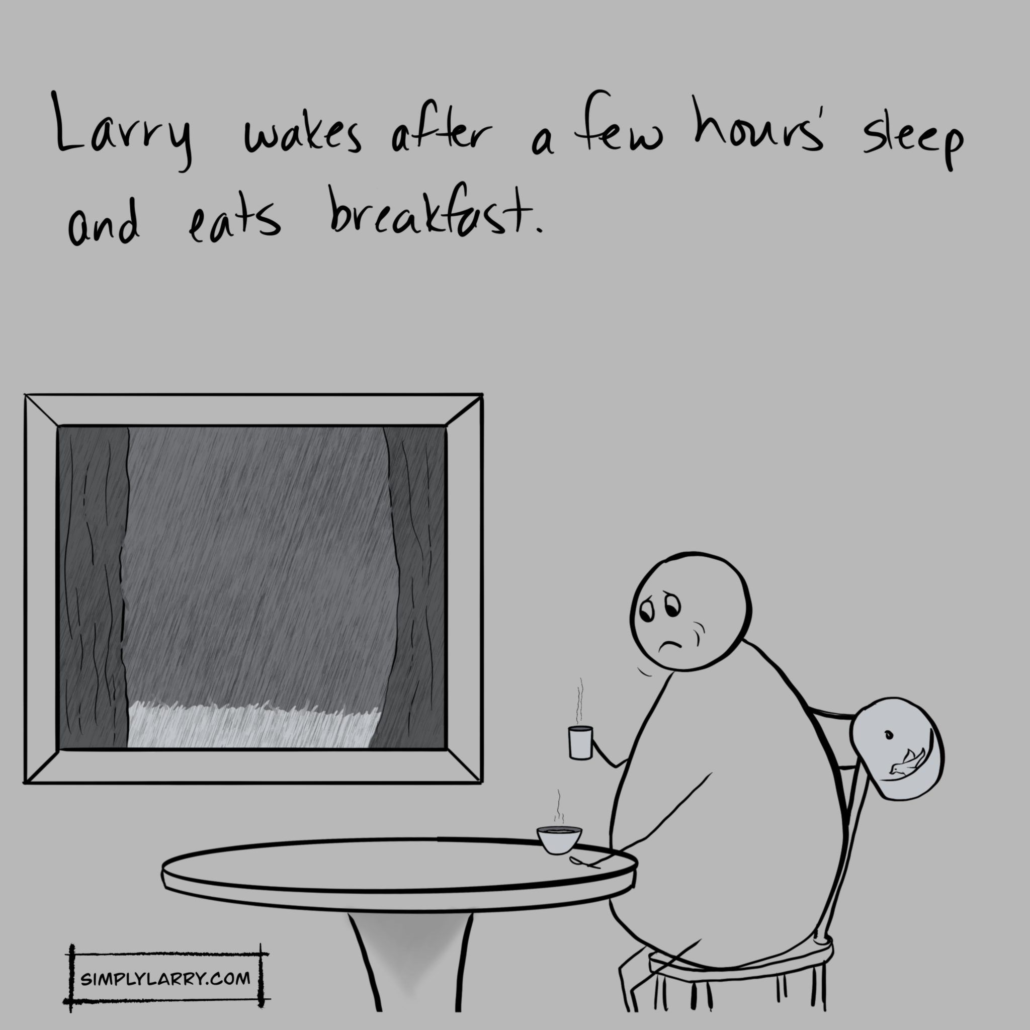 You are currently viewing 22 – Larry Has a Sad Breakfast