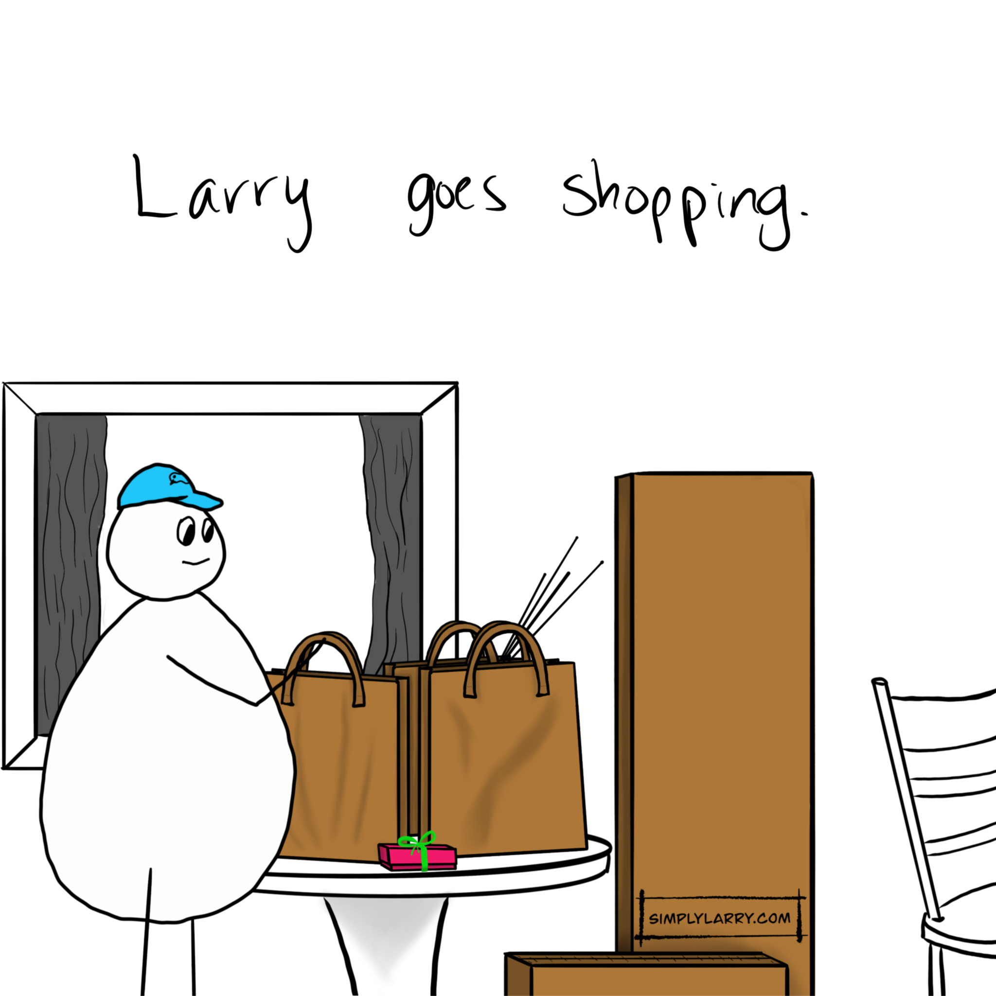 Read more about the article 25 – Larry Goes Shopping