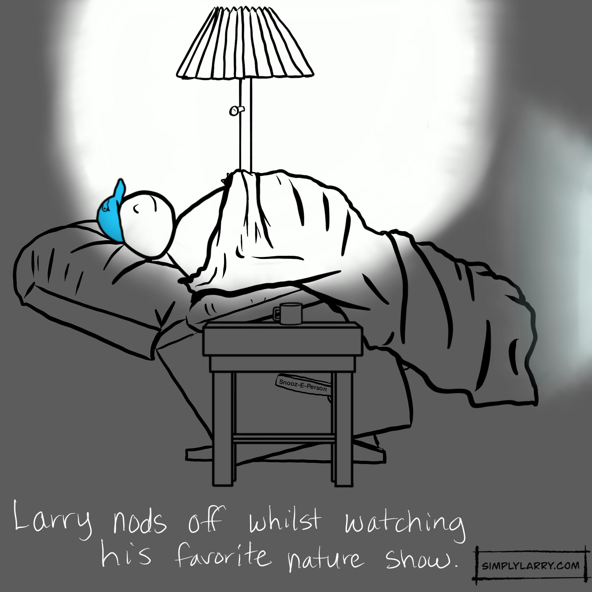 Read more about the article 28 – Larry Nods Off in His Favorite Chair