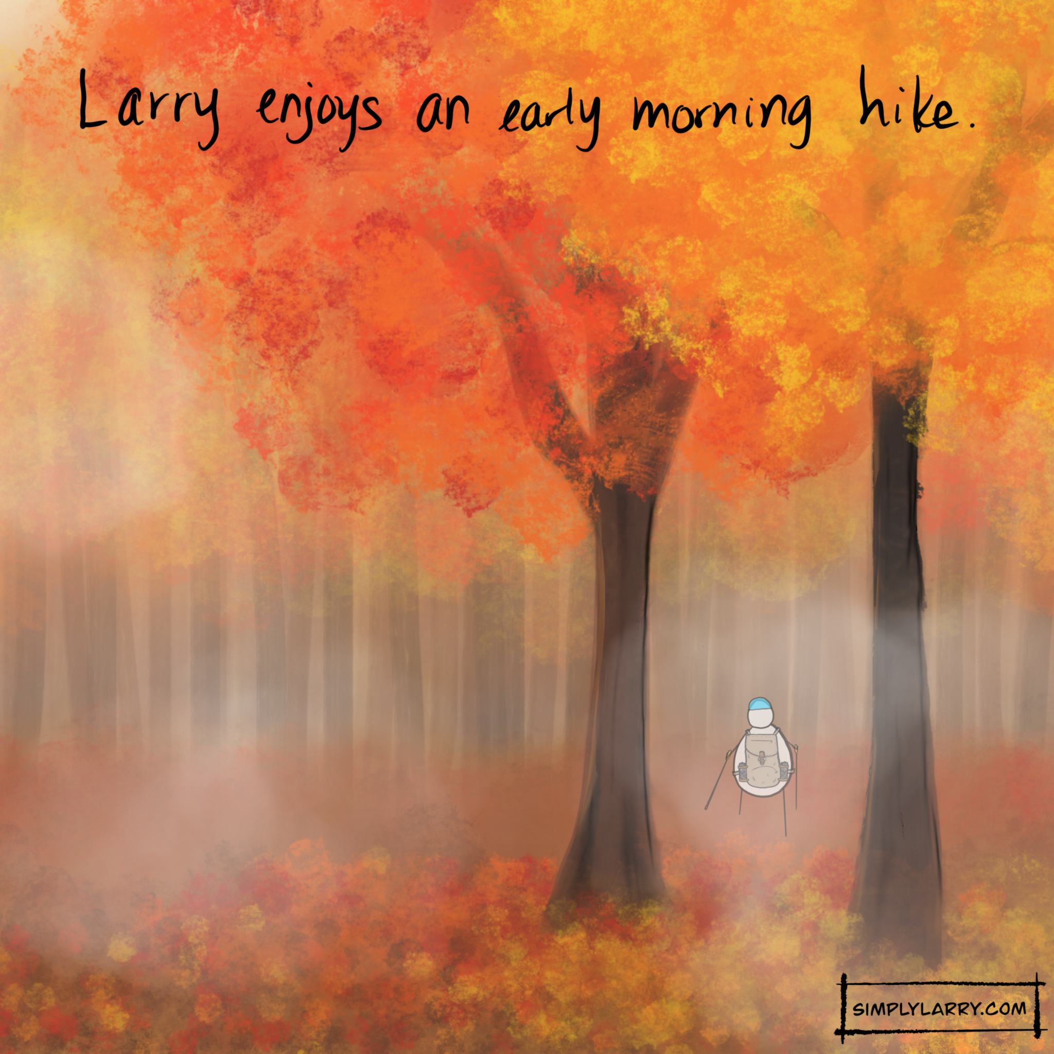 Read more about the article 38 – Larry Goes for an Early Morning Hike